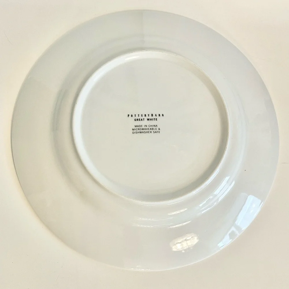 Pottery Barn Great White Retired 12.25